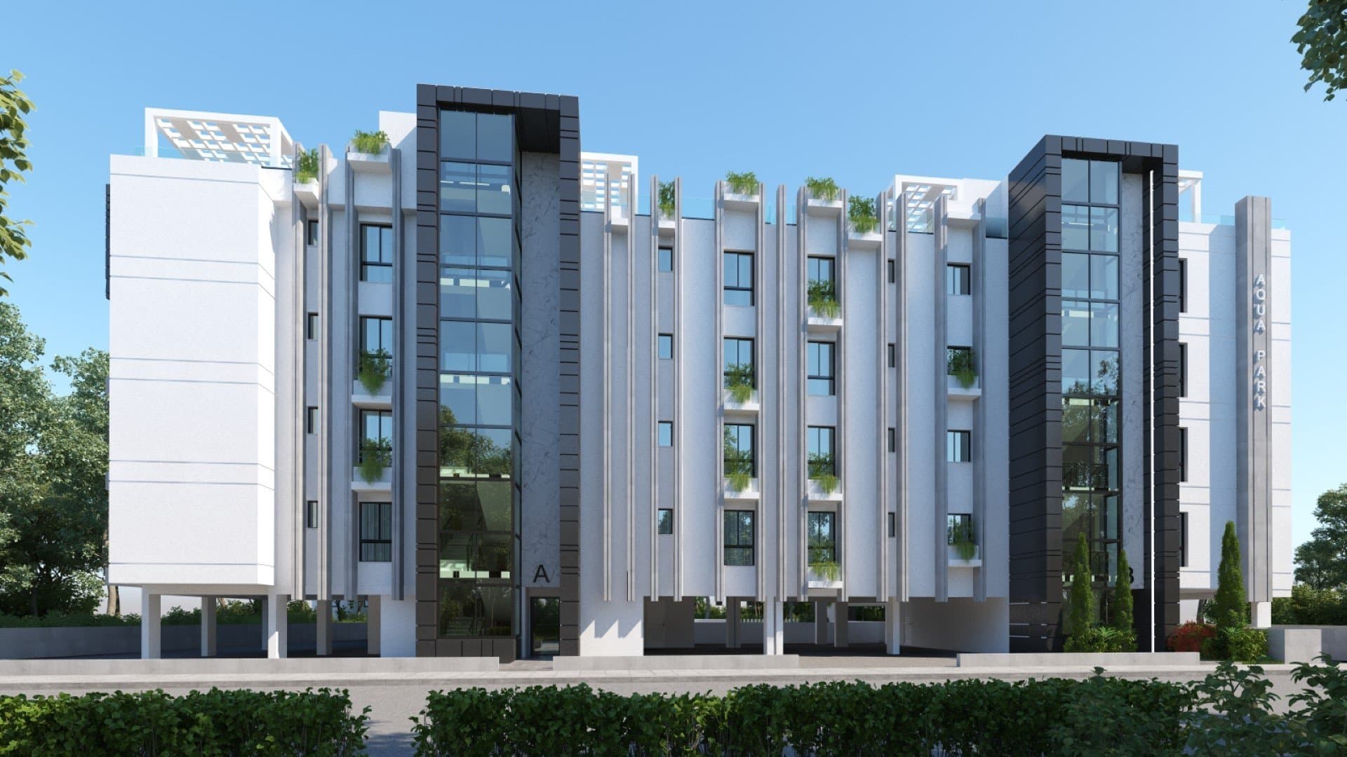 Aqua Parkview Residence — מגורי יוקרה בלרנקה