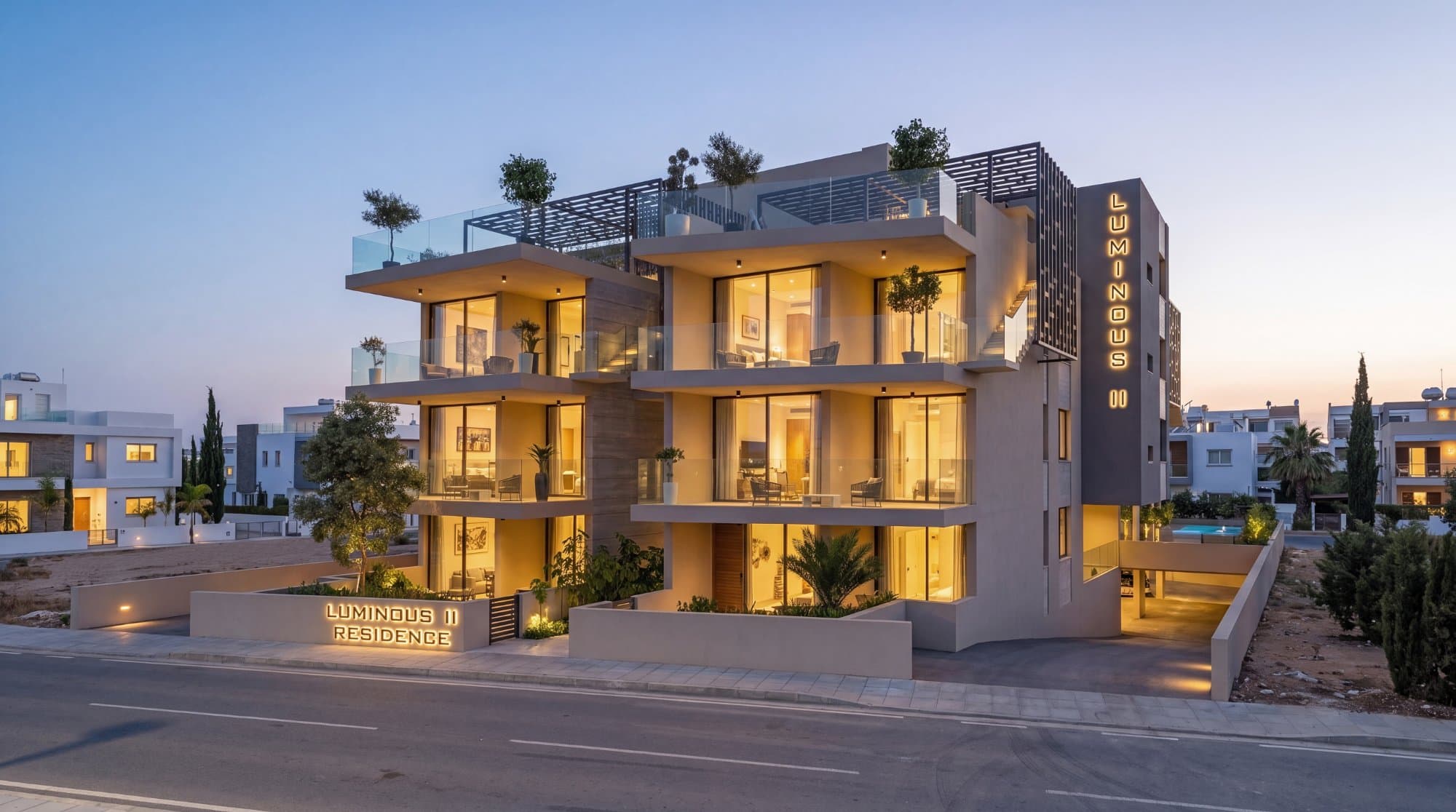 Luminous Residence II — מגורי יוקרה בלרנקה